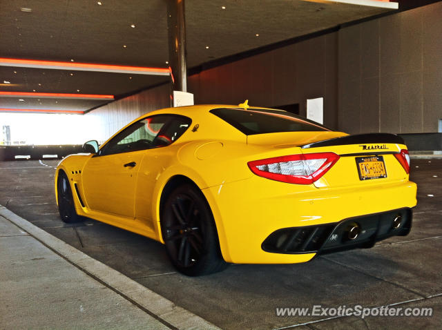 Maserati GranTurismo spotted in Atlantic City, New Jersey