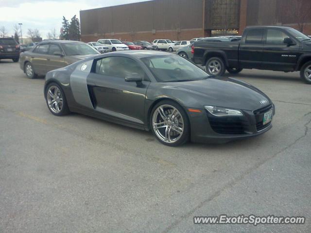 Audi R8 spotted in Winnipeg, Canada