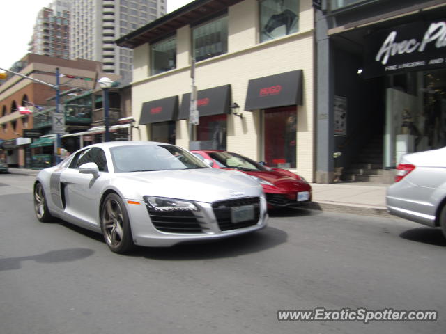 Audi R8 spotted in Toronto, Canada