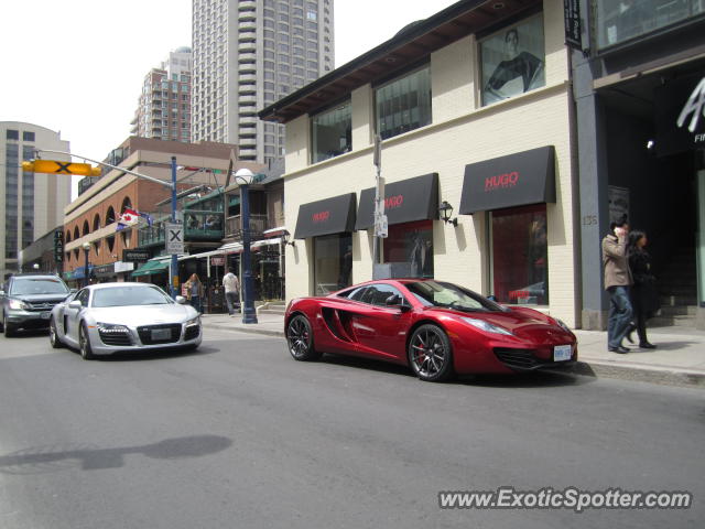 Audi R8 spotted in Toronto, Canada