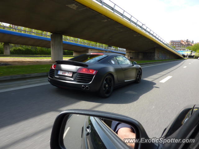 Audi R8 spotted in Brussels, Belgium