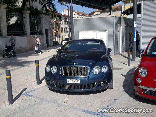 Bentley Continental spotted in Verona, Italy