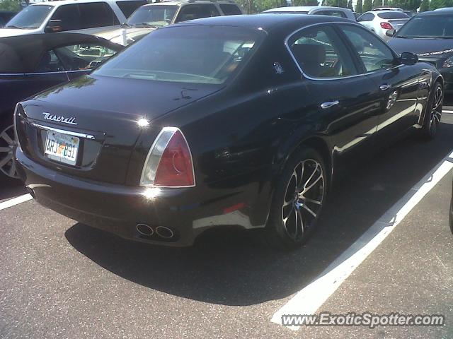 Maserati Quattroporte spotted in Tampa, Florida