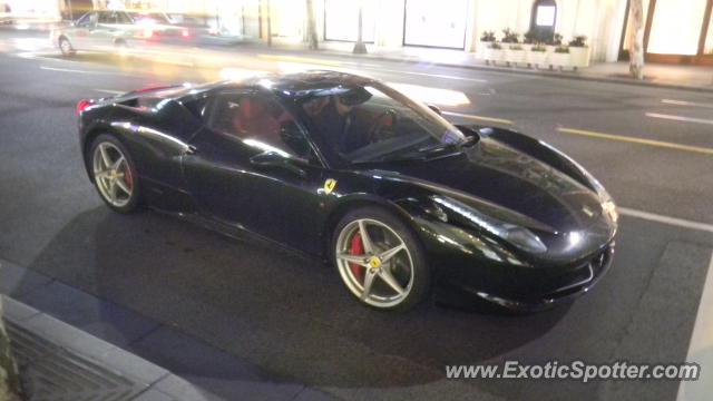 Ferrari 458 Italia spotted in SHANGHAI, China