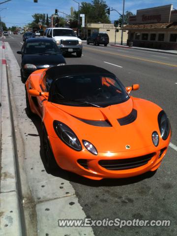 Lotus Exige spotted in Lone Pine, California