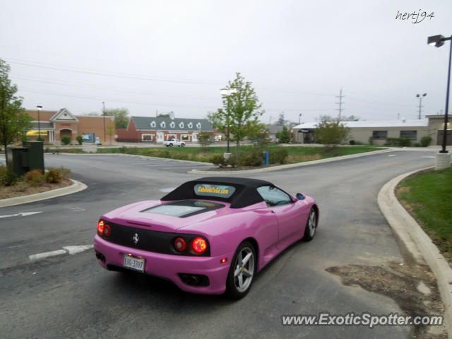 Ferrari 360 Modena spotted in Barrington, Illinois