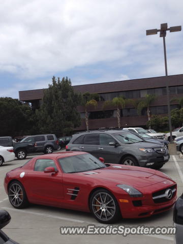 Mercedes SLS AMG spotted in Del Mar, California