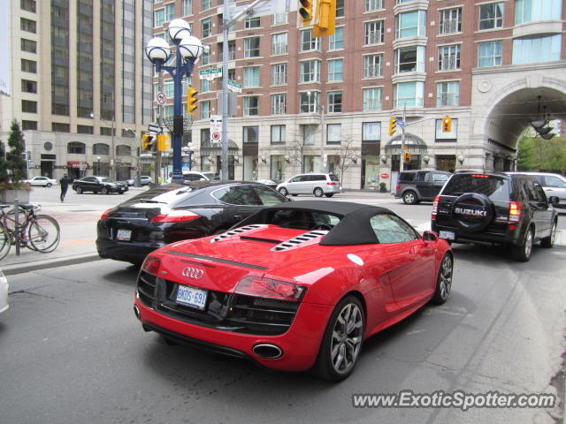 Audi R8 spotted in Toronto, Canada