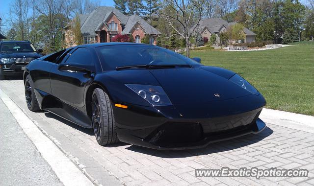 Lamborghini Murcielago spotted in London, Ontario, Canada