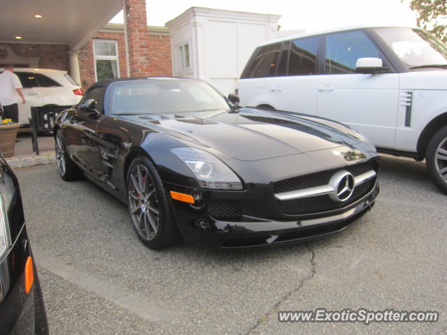 Mercedes SLS AMG spotted in Little Falls, New Jersey