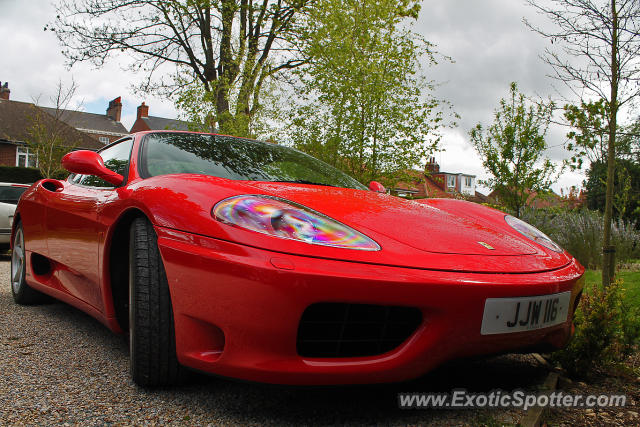 Ferrari 360 Modena spotted in York, United Kingdom