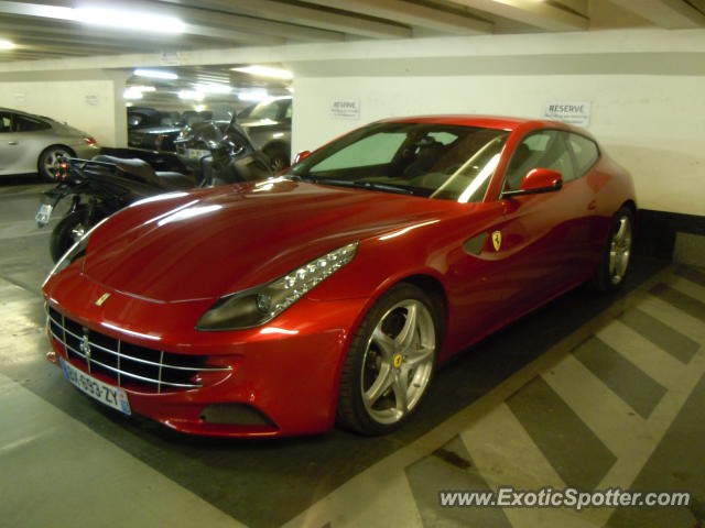 Ferrari FF spotted in Paris, France