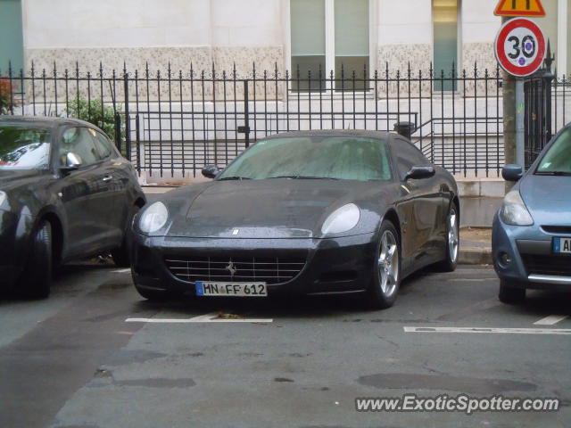 Ferrari 612 spotted in Paris, France