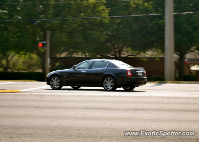 Maserati Quattroporte spotted in Jacksonville, Florida