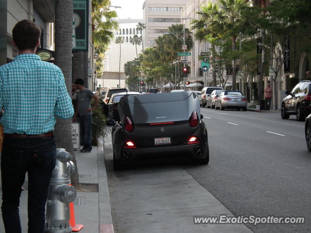 Ferrari California spotted in Beverly Hills, California