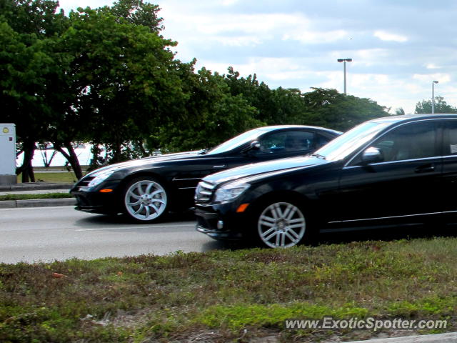 Mercedes SLR spotted in Miami, Florida