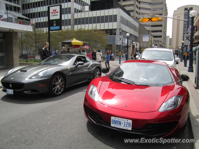 Ferrari California spotted in Toronto, Canada