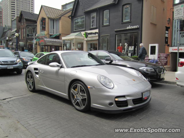 Porsche 911 Turbo spotted in Toronto, Canada