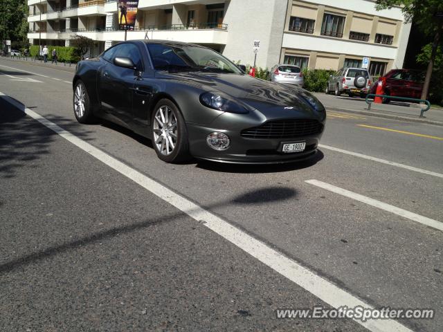 Aston Martin Vanquish spotted in Geneva, Switzerland