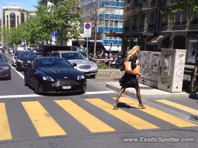 Aston Martin Vantage spotted in Geneva, Switzerland