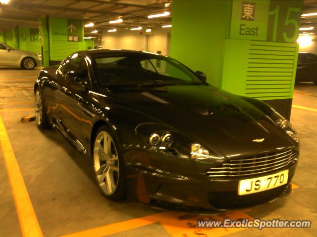 Aston Martin DBS spotted in Hong Kong, China