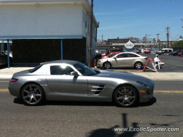 Mercedes SLS AMG spotted in Wildwood, New Jersey