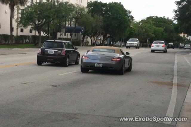 Mercedes SLS AMG spotted in Ft. Lauderdale, Florida