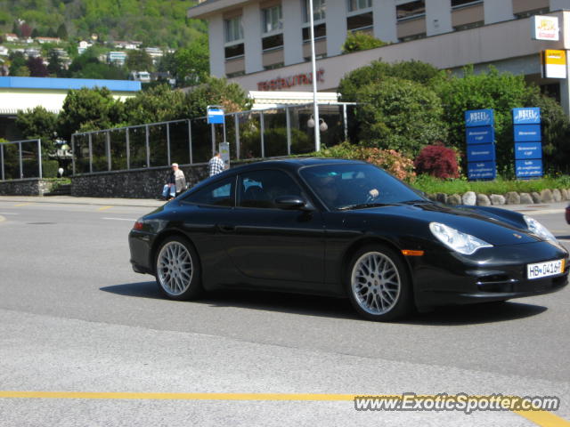 Porsche 911 spotted in Montreux, Switzerland