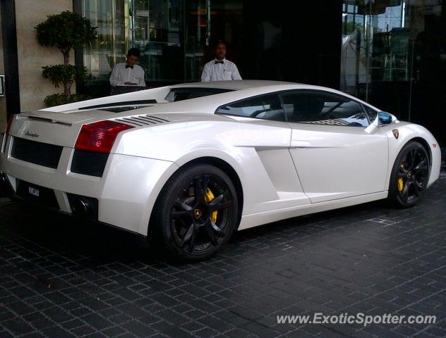 Lamborghini Gallardo spotted in Bukit Bintang KL, Malaysia