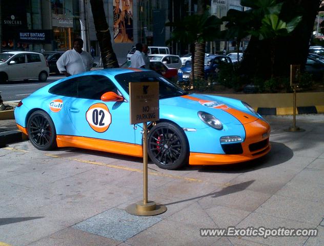 Porsche 911 spotted in Bukit Bintang KL, Malaysia