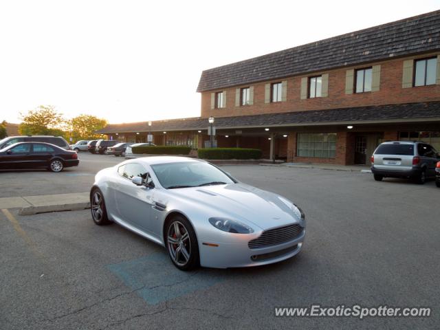 Aston Martin Vantage spotted in Barrington, Illinois