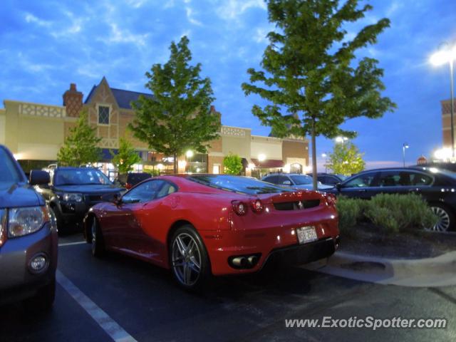 Ferrari F430 spotted in Barrington, Illinois