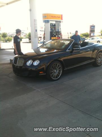 Bentley Continental spotted in Dallas, Texas