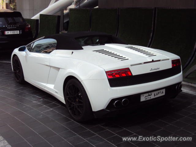 Lamborghini Gallardo spotted in Doha, Qatar