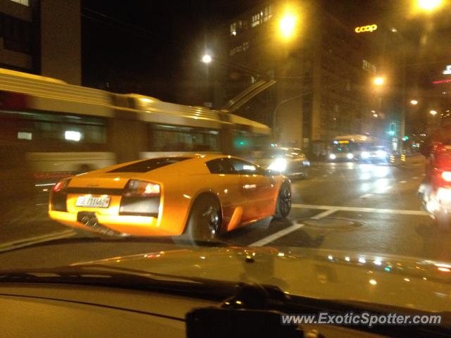 Lamborghini Murcielago spotted in Geneva, Switzerland