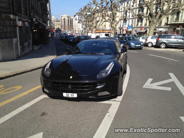 Ferrari FF spotted in Geneva, Switzerland