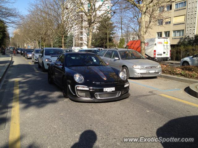 Porsche 911 GT3 spotted in Geneva, Switzerland