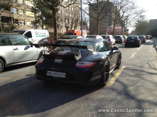 Porsche 911 GT3 spotted in Geneva, Switzerland