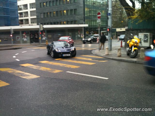 Lotus Elise spotted in Geneva, Switzerland