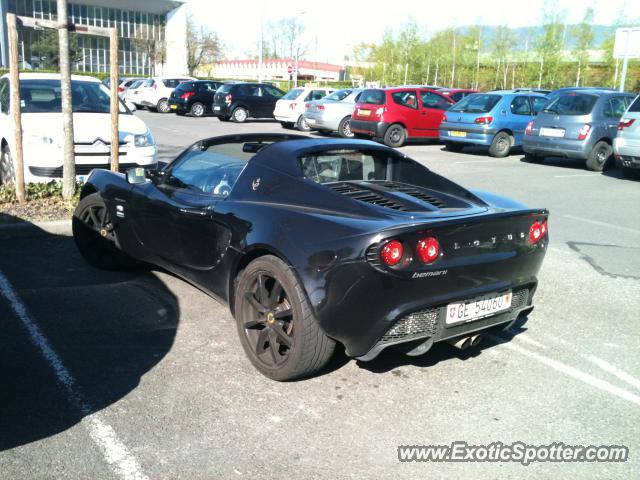 Lotus Elise spotted in Geneva, Switzerland