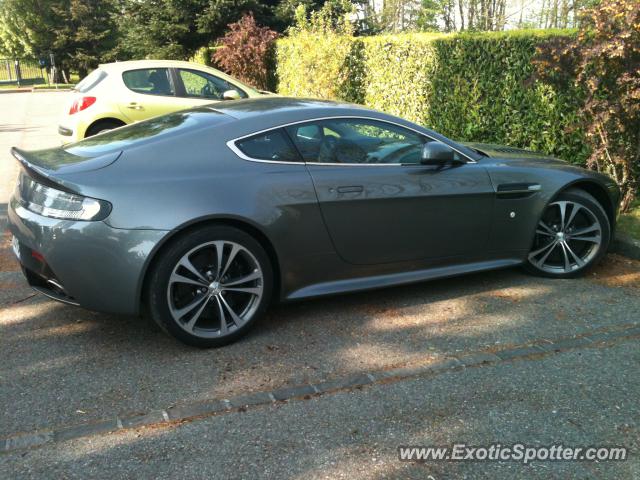 Aston Martin Vantage spotted in Eseray, France