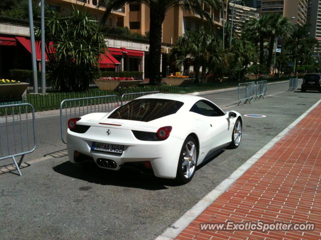 Ferrari 458 Italia spotted in Monaco, Monaco