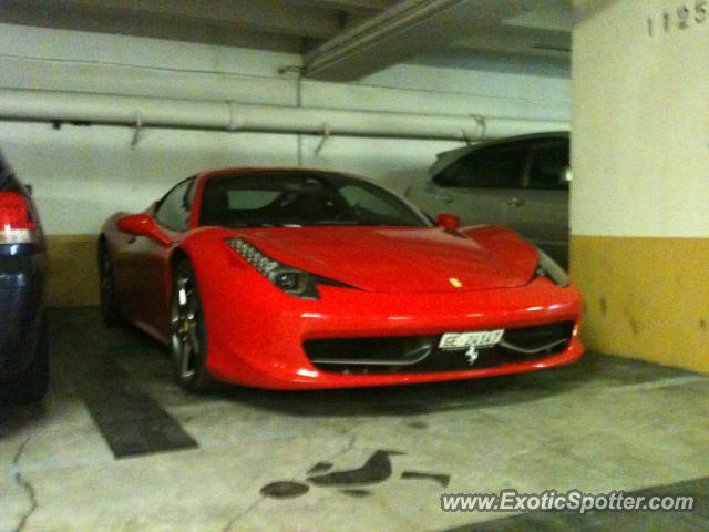 Ferrari 458 Italia spotted in Monaco, Monaco