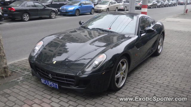 Ferrari 599GTB spotted in SHANGHAI, China