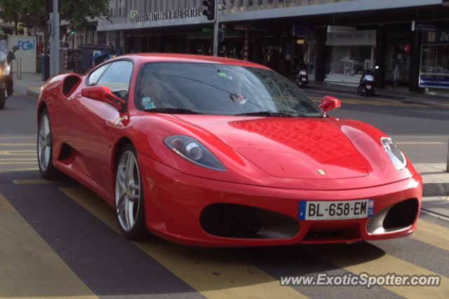 Ferrari F430 spotted in Geneva, Switzerland