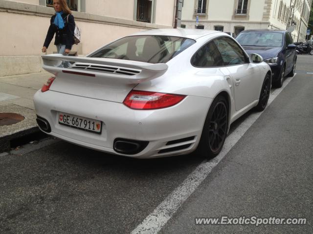 Porsche 911 spotted in Geneva, Switzerland