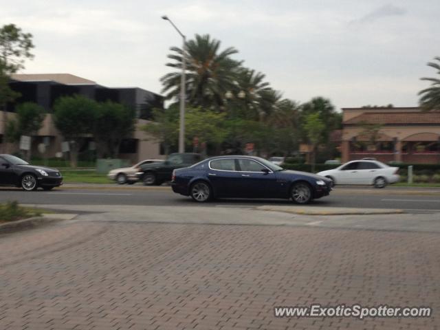 Maserati Quattroporte spotted in Windermere, Florida