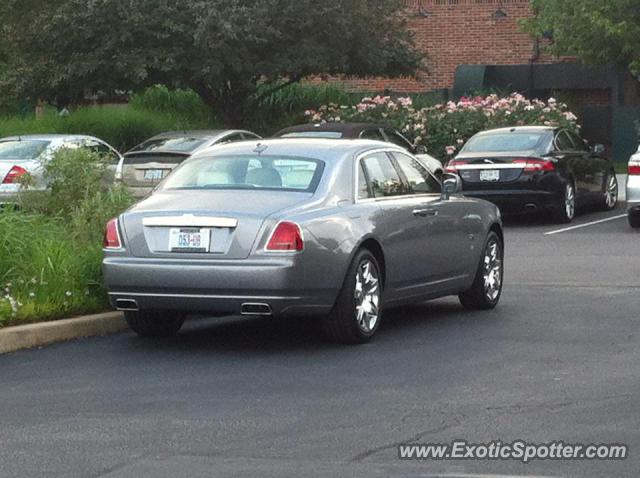 Rolls Royce Ghost spotted in St. Louis, Missouri