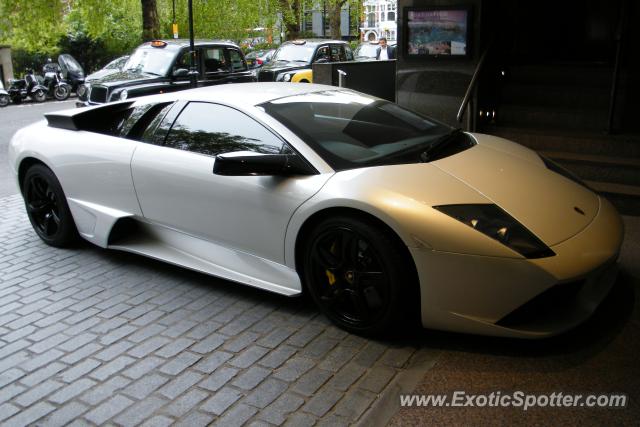 Lamborghini Murcielago spotted in London, United Kingdom