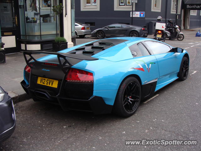 Lamborghini Murcielago spotted in London, United Kingdom